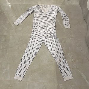 Blue Hearts Roller Rabbit Pajama Set
